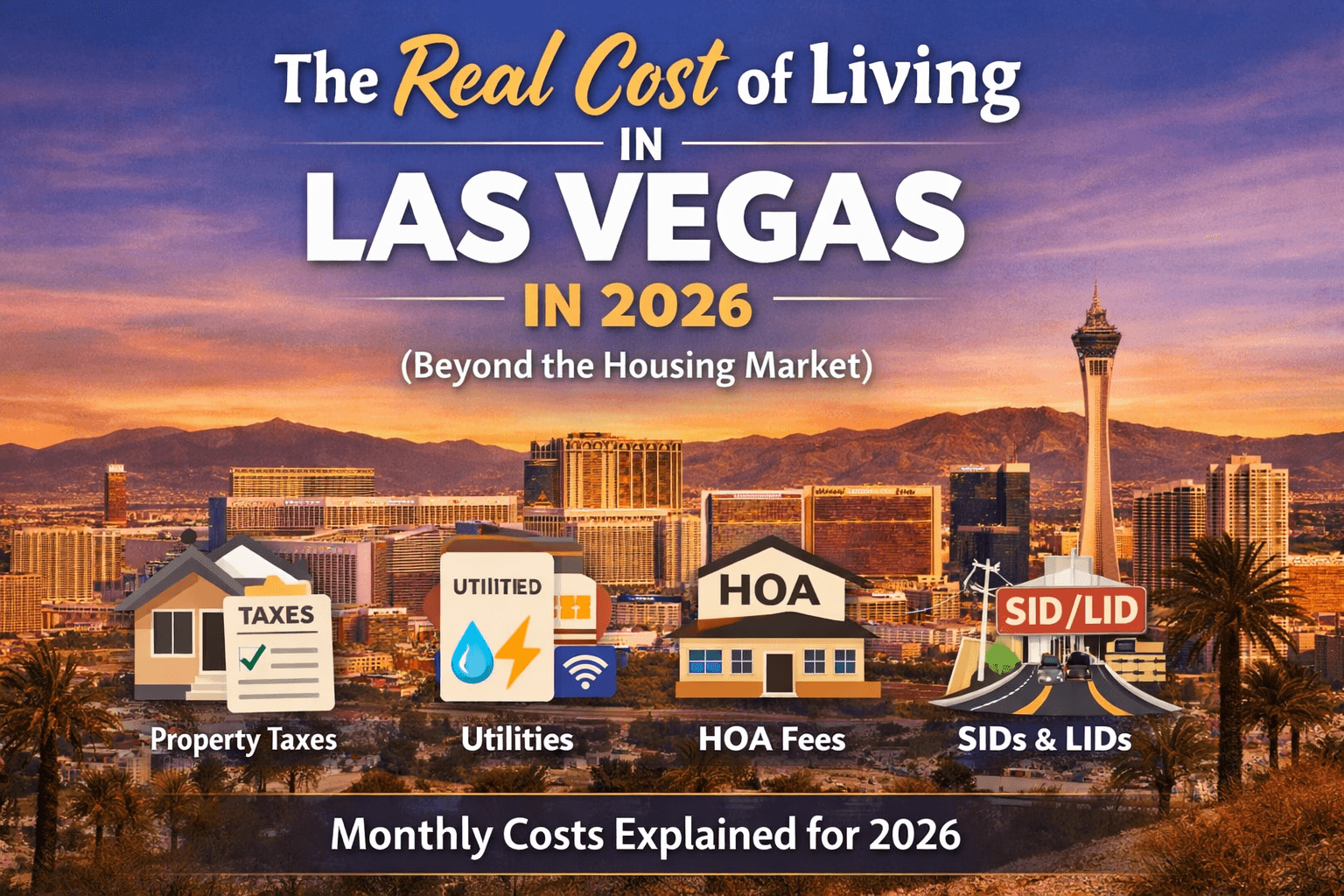 The Real Cost of Living in Las Vegas in 2026 (Beyond the Housing Market)