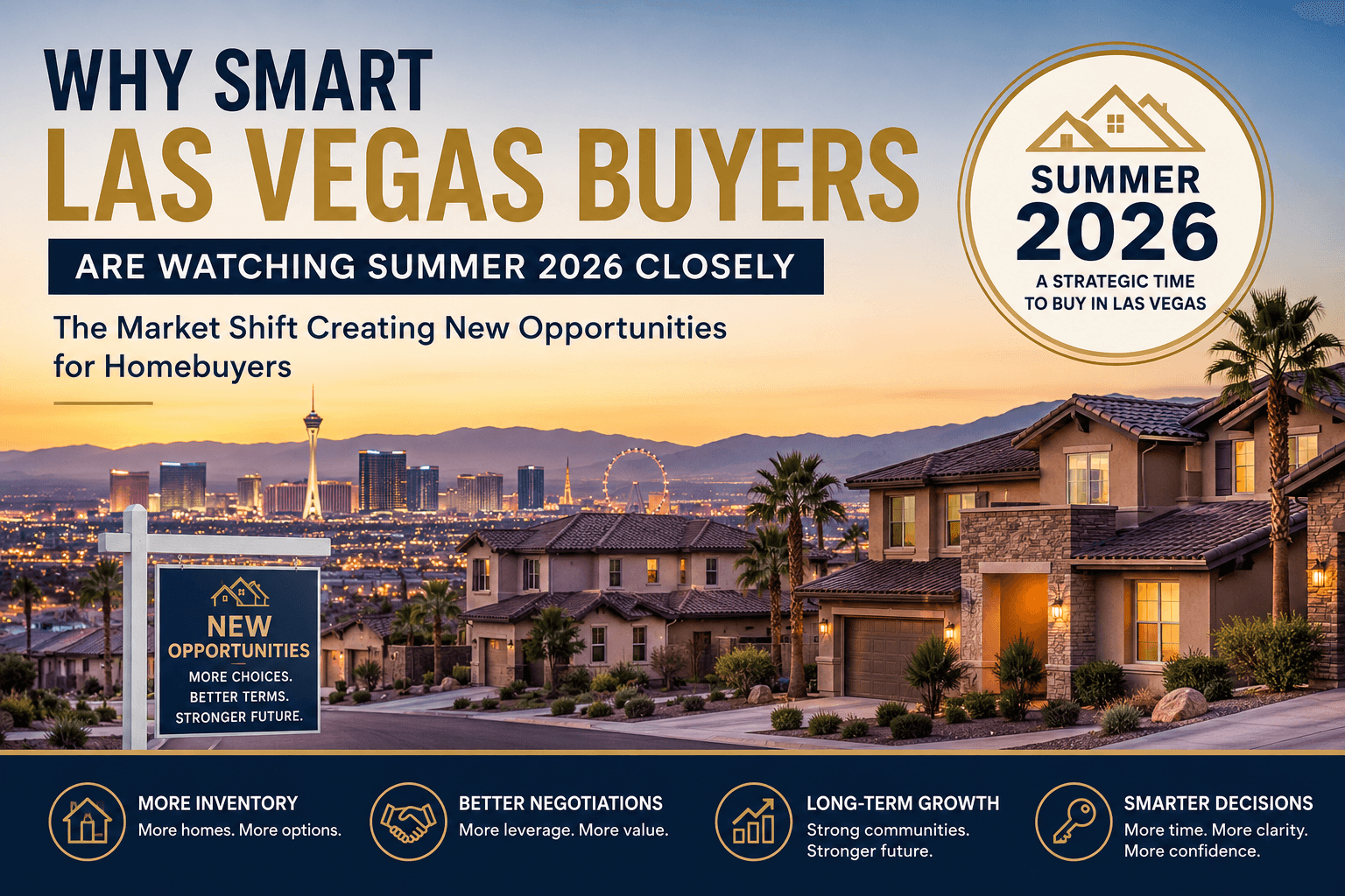 Why Smart Las Vegas Buyers Are Watching Summer 2026 Closely