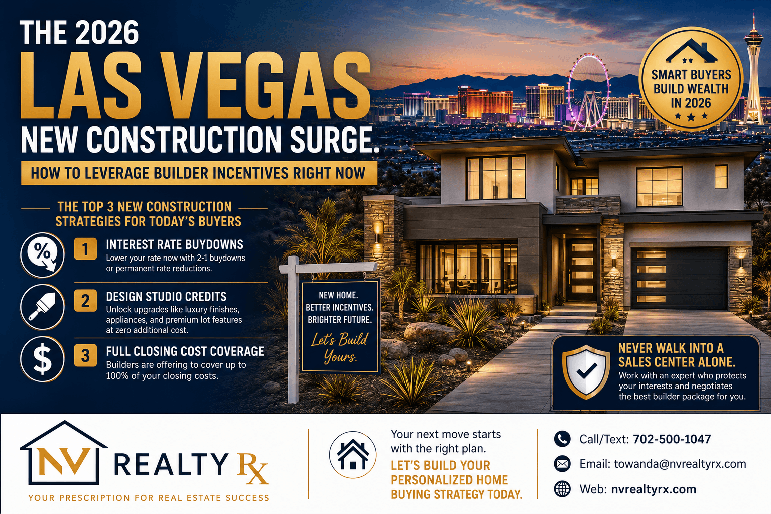The 2026 Las Vegas New Construction Surge: How to Leverage Builder Incentives Right Now