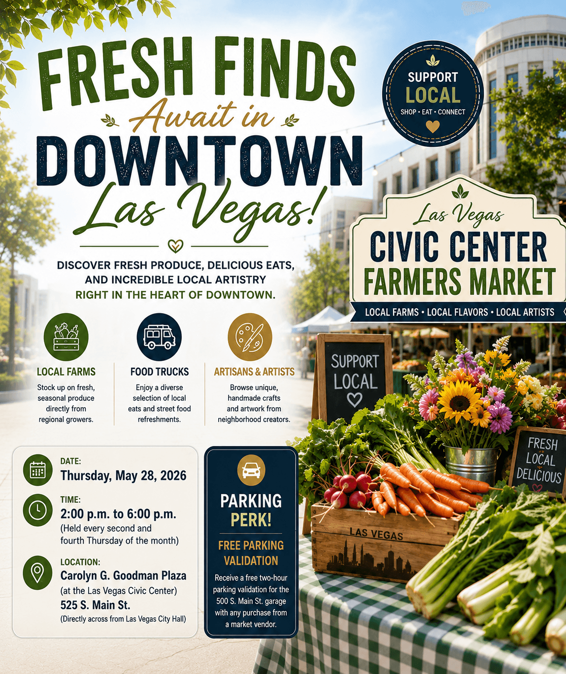 Las Vegas Civic Center Farmers Market