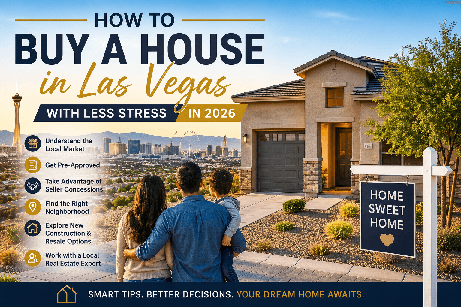 How to Buy a House in Las Vegas with Less Stress in 2026