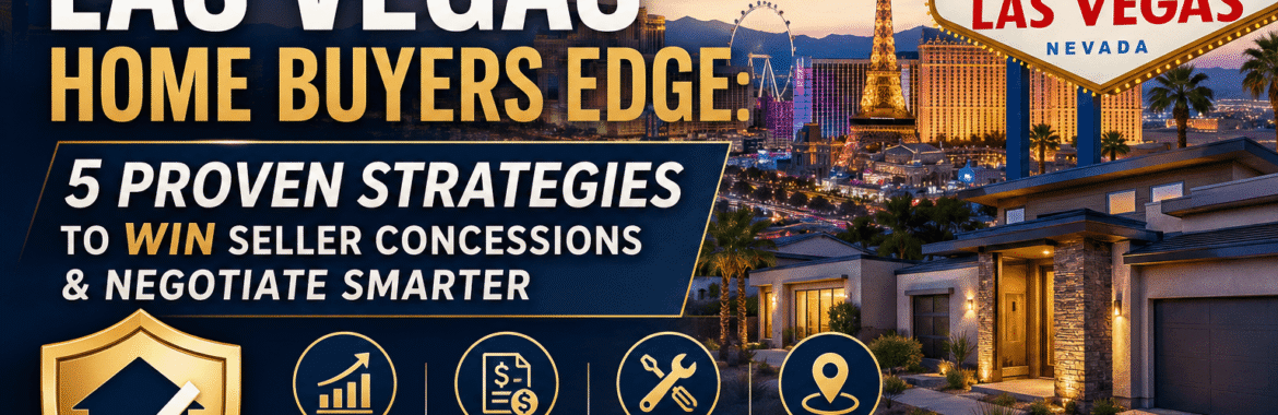 The 2026 Las Vegas Home Buyers Edge:                      5 Proven Strategies to Win Seller Concessions & Negotiate Smarter
