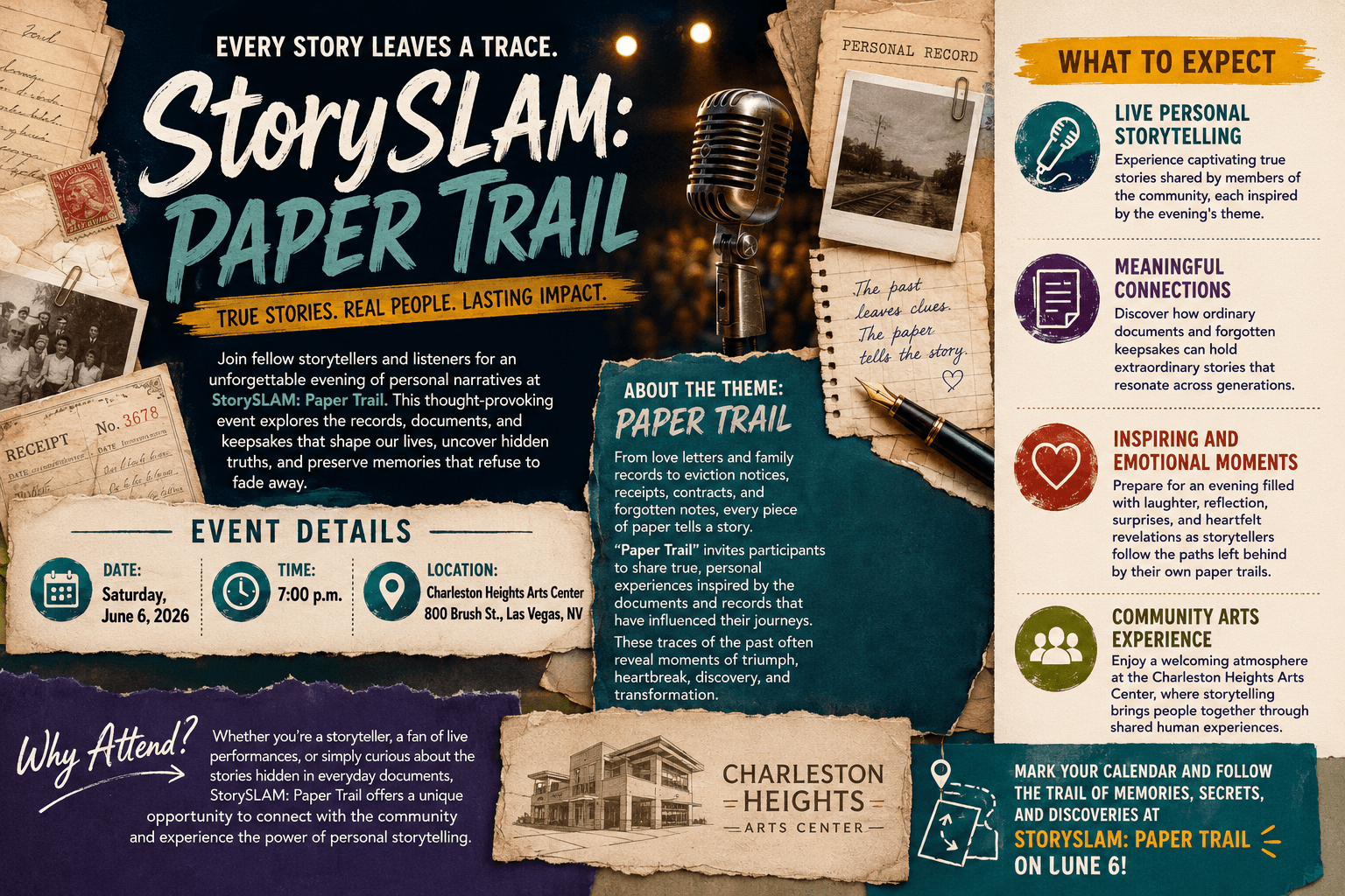 Story Slam: Paper Trail