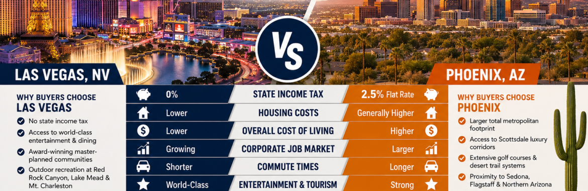 Las Vegas vs. Phoenix: Which City Offers Better Value in 2026?