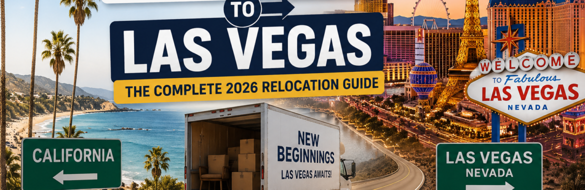 Moving from California to Las Vegas: The Complete 2026 Relocation Guide